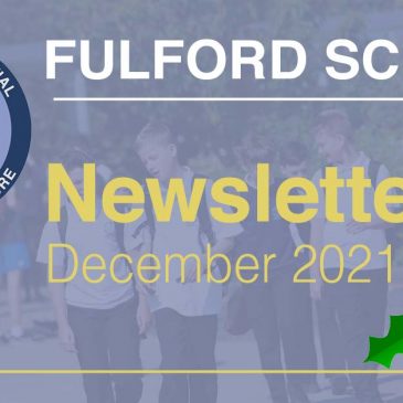 Fulford School Newsletter, December 2021