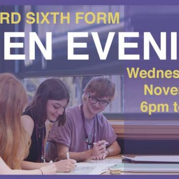 Sixth Form Open Evening 2022