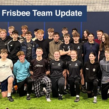 Exciting Update From Our Ultimate Frisbee Team