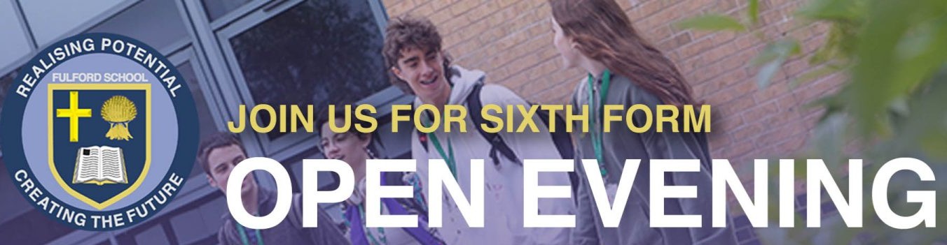 Sixth Form Open Evening 2026